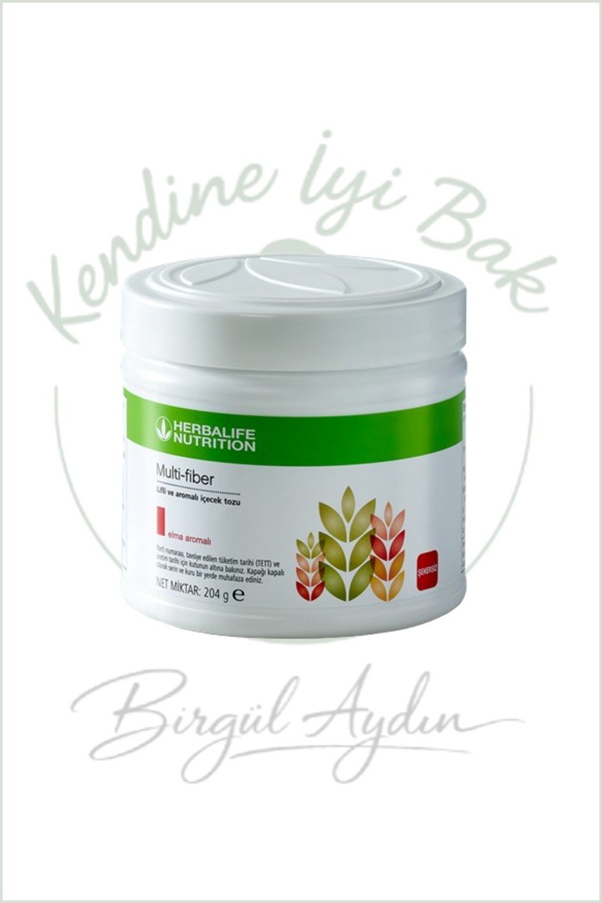 HERBALİFE MULTİ-FİBER LİF TOZU ELMA AROMALI